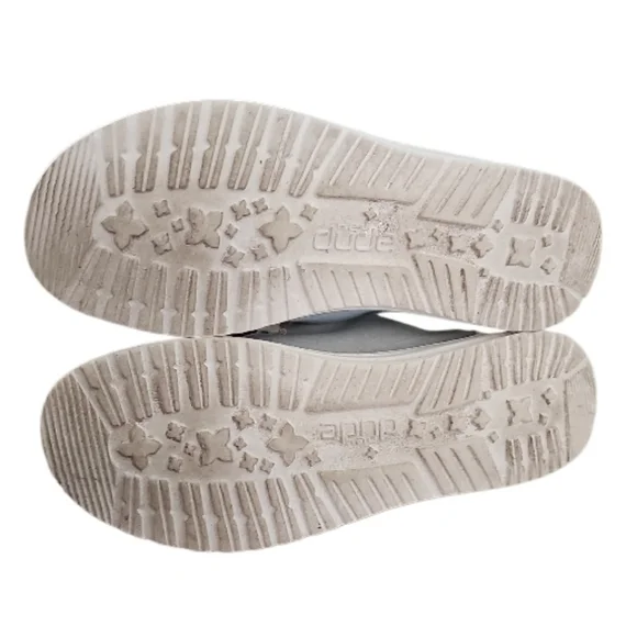 Hey Dude Wendy Boho Light Denim Slip-On Shoes Women’s 7 Casual Comfort Travel - Picture 9 of 13